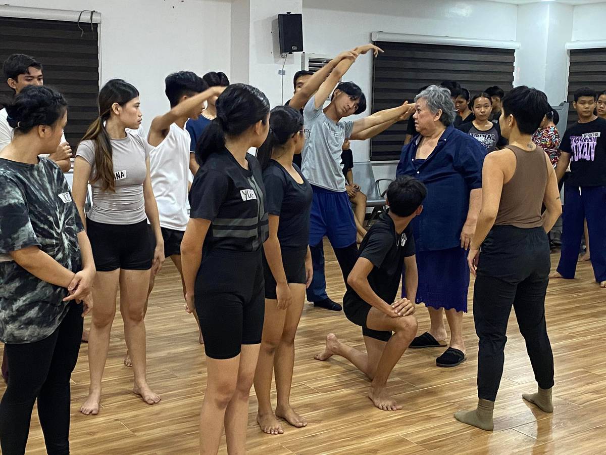 Dance workshop in Malolos City, Bulacan.